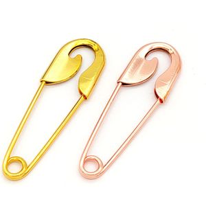 Rose Goud Grote Veiligheidsspeld Jumbo Kilt Wasserij Pinnen Deken Paard Pin Giant Zware Pins Broche Decoratieve Pins Bedels 4 &quot;4 Stuks