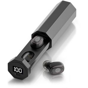 TWS-03 Bluetooth 5.0 Draadloze Smart-Touch Mini Stereo Geluid Sport Koptelefoon