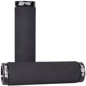 1 Paar Ztto Spons Duurzaam Shock-Proof Anti-Slip Grips Voor Mtb Mountainbike Vouwfiets Fixed Gear bmx Met Bar Plug Ag-36