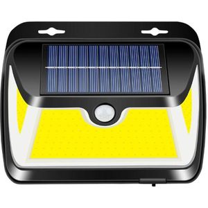 Vktech 163/80/42/40 Led Solar Light Outdoor Solar Lamp Pir Motion Sensor Wandlamp Waterdichte Zonne-energie zonlicht Tuin