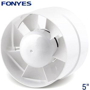 5 inch inline duct fan ventilator air afzuigkap geleide ventilator plafond ventilatie voor badkamer wc 125mm 220 v
