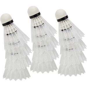 Nylon Feather Shuttles 12Pcs Nylon Badminton Hoge Badminton Ballen Training Badminton Birdies Voor Indoor Outdoor Praktijk