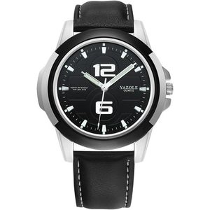 Yazole Mannen Horloge Top Luxe Sport Horloges Heren Quartz Horloge Mannelijke Klok Relogio Masculino YZL418