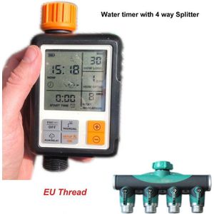 Automatische Elektronische Water Timer Lcd-scherm Sprinkler Controller Outdoor Tuin Timer Gieter Timer Irrigatie Controller Tool