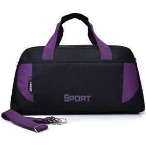 Fitness Nylon Beletterd Weekend Plunjezak Mode Casual Mannen Vrouwen Sport dames Handbagage Tas Duffle Reistassen