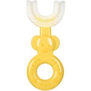 Kids U-Vormige Tandenborstel Food Grade Zachte Siliconen Borstel Hoofd, 360 ° Orale Tanden Reinigen Voor Peuters En Kinderen