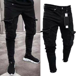 Goocheer Lange Potlood Broek Ripped Jeans Slim Lente Gat Mannen Mode Dunne Skinny Jeans Mannen Hiphop Broek Kleding Kleren