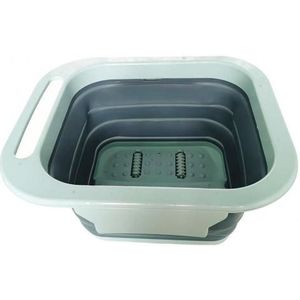 Plastic - Opvouwbare Emmer - Voetenbad - 43 cm - Draagbare Water Container