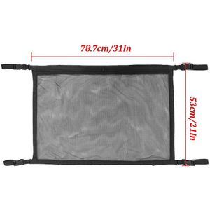 Universele Kofferbak Netto Grote Elastische Bagage Netto Cargo Organizer Opslag Nylon Rekbaar Auto Interieur Mesh Netwerk Pocket
