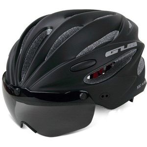 Gub K80 Plus Magnetische Goggle Rijden Helm Een Paar Grijze Lenzen Geïntegreerde Mountainbike Apparatuur Mtb Road Fiets helm