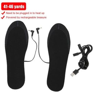 Winter Outdoor Sport Voet Warm Usb Verwarming Schoenen Cut Size Super Grote Maat 35-46 Indoor En Outdoor Verwarmd inlegzolen