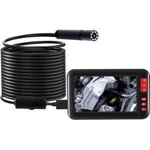 F200 10M Industriële Endoscoop Camera 4.3 Inch 1080P Scherm Endoscoop Industriële 8 Leds Oplaadbare Lithium Batterij Endoscoop