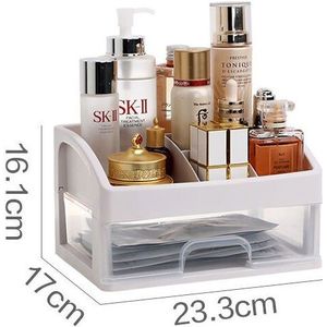 Multi-layer Cosmetische Desktop Opbergdoos Lade Type Stofdicht Make Up Case Sieraden Container Makeup Organizer Afwerking rack