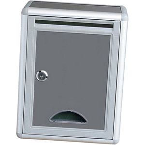 Moderne Grijze Vergrendelen Beveiliging Mail Manager Brief Box Voor Huis Kantoor