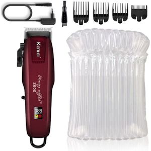 Kemei Professionele Tondeuse Voor Mannen Krachtige Baard Tondeuse Draadloze Elektrische Rand Haar Snijder Machine Oplaadbare
