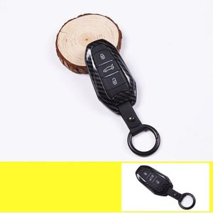 Anti-collision en krasbestendig speciale sleutel shell sleutelhanger metalen tas cover auto styling Voor Peugeot 5008