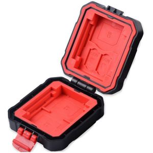 Memory Card Case Box Opslag Houder SD Micro SD TF Micro SD CF XQD kaarten Harde Tas Waterdichte 3SD + 2TF + 2CF + 2XQD