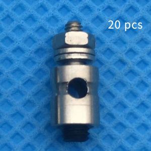20 stuks Linkage Stopper Metalen Servo Connector Accessoires Voor RC Vliegtuig Push Link Plug Quick Verstelbare Walsdraad Onderdelen