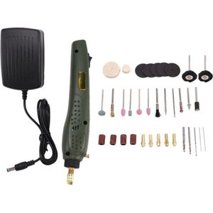 42In1 Draagbare Mini Elektrische Boor Set 16000Rpm Slijpmachine Graveren Boor Polijsten Boor (Eu Plug)
