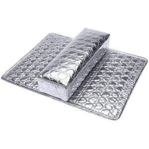 Kussen Kussen Salon Hand Houder Rechthoek Lederen Pad Arm Rest Manicure Nail Art Accessoires Wit