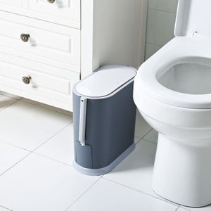 Auto Inductie Thuis Keuken Prullenbak Touchless Intelligente Motion Sensor Afvalbak Elektrische Vuilnis Toiletborstel Ashbin Vat