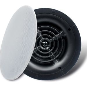Coxial Frameloze Plafond Luidspreker Vaste Weerstand Frequentie Divisie Coaxiale Pro Luidspreker Omroepinstallatie Luidspreker Hoorn