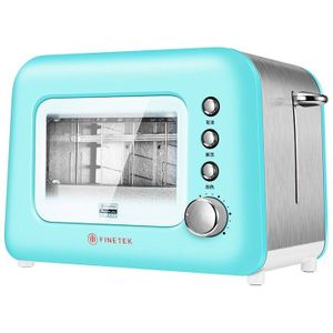 220V 800 W Automatische Transparante Elektrische Broodrooster Brood Machine 6 Versnellingen Aanpassing Rvs Stofkap 2 Plakjes