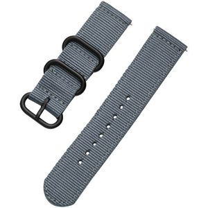 20mm Nylon Horlogeband Strap voor Garmin Venu/GarminMove 3 Luxe Stijl/Vivoactive 3 Smart Horloge Armband Sport polsband Correa