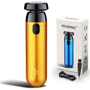 Draagbare Mini Elektrische Scheerapparaat Wasbare Baard Trimmer Mannen Scheerapparaat Scheerapparaat Usb Reizen Opladen Mannen Gezicht Lichaam Scheerapparaten Scheermes