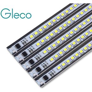 20 stks x 49 cm LED Bar Licht 2835 SMD 72 LEDs 220 v aluminium PCB LED Strip Voor DIY verlichting project niet nodig driver