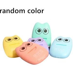 100/20 Stuks Wegwerp Mini Reizen Zeep Papier Wassen Hand Bad Schoonmaken Draagbare Boxed Schuimende Zeep Papier Geurende Lakens willekeurige