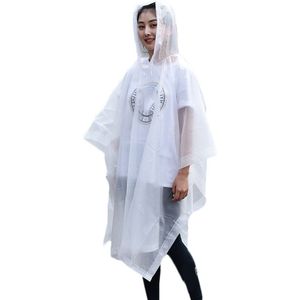 1Pc Regenjas Motor Elektrische Scooter Eva Non-Wegwerp Regen Kleding Vrouwen Mannen Lichtgewicht Regen Cape Huishoudelijke Regenkleding