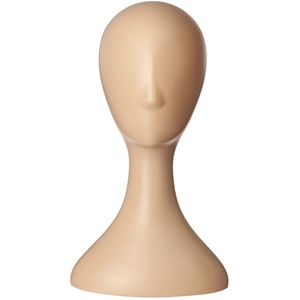 Vrouw Plastic Mannequin Oefenpop Head Model Pruik Glazen Hoed Display Stand Gezondheid