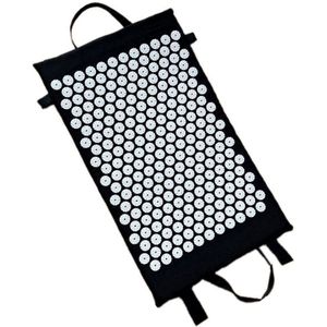 Spike Massage Kussen Yoga Acupressuur Pad Mat En Kussen Set Hals Back Body Spier Voet Massager Pijn Stress Met tas