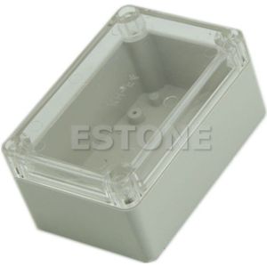 Plastic Waterdichte Clear Cover Elektronische Project Box Case Behuizing 100X68X50 Mm