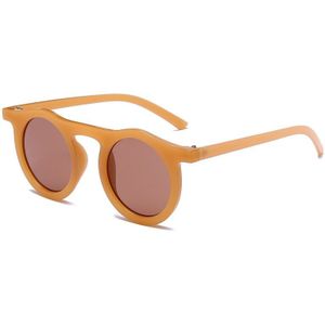 Ronde Steampunk Vissen Zonnebril Vrouwen Mannen Vintage Stoom Punk Rijden Zonnebril UV400 Gafas De Sol