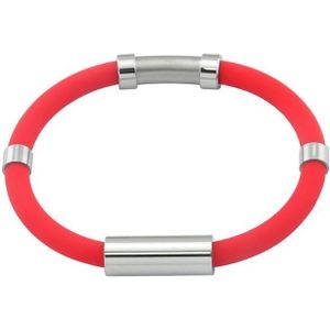 1PC Verstelbare Anti-Statische Siliconen Armband Lichaam Statische Magnetische Sport Polsband voor Vrouwen Mannen Sportief Casual Armbanden