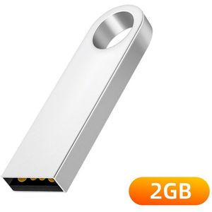 Hoge Snelheid Metalen Usb Flash Drive Usb 2.0 Pen Drive 64Gb 32Gb 16Gb 8Gb 4Gb geheugen Usb Stick Waterdicht En Schokbestendig U Disk