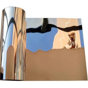 Tpfocus 60X400 Cm Muur Folie Spiegel Decoratieve Zelfklevende Muursticker Sticker Als Dressing Spiegel Home Decor