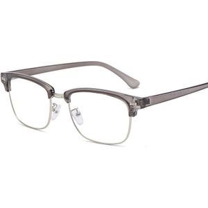 Zerosun 155mm Oversized Eyeglasses Men Women Glasses Frame Man Nerd Big Head Wide Face Optic Eyewear Semi Rimless Square Half