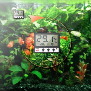 LCD Digitale Aquarium Thermometer Fish Tank Water Temperatuur Meter °C/°F Hoge/Lage Temperatuur Alarm Aquarium Accessoires