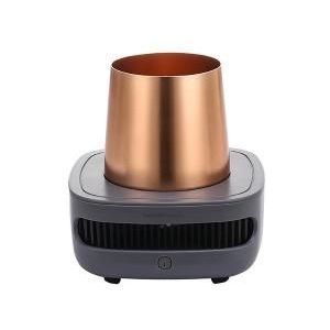 12V Draagbare Vriezer Cup Koeler Apparaat Mini Koelkast Snelle Koeling Auto Dubbele Laag Koeling Auto Desktop Koelkast Vriezer