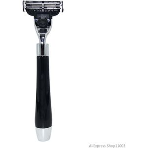 Mannen Care Scheerapparaat Handleiding Drie-Layer Scheerapparaat Facial Hair Remover Vijf-Layer Scheermes Nat Scheerapparaat