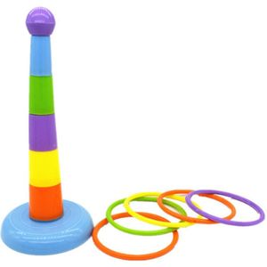 Grappige Mini Beentje Speelgoed Voor Papegaai Intelligentie Developmental Game Kleurrijke Ringen Vogel Activiteit Training Speelgoed N29
