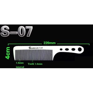 Salon Kammen Zilver Rvs Metalen Kammen Voor Kapperszaken Kappers En Kapperszaken Haircut Gereedschap Kapsalon Kapper Tool