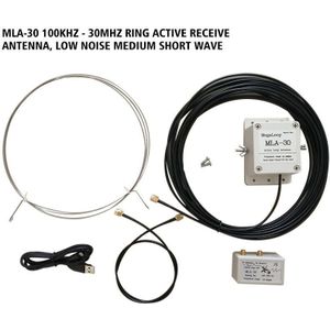 MLA-30 + (Plus) 0.5-30Mhz Ring Actieve Ontvangen Antenne Laag Geluidsniveau Medium Korte Golf Sdr Loop Antenne Korte Golf Radio Antenne