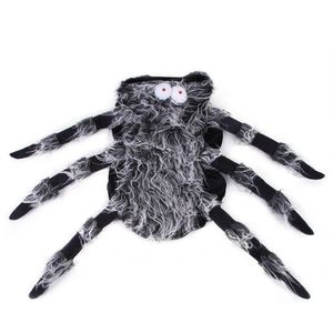 Grappige Zwarte Spider Hond Halloween Dress Up Kleding Kerst Huisdier Kat Simulatie Cosplay Kostuum Fancy Party Outfit Accessoires