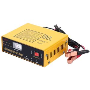 140W Volledige Automatische-Beschermen Quick Charger 6V/12V 80AH Automatische Intelligente Auto Batterij Lader Negatieve pulse