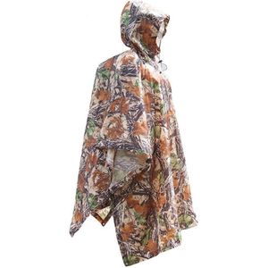 Hoodie - Rain Poncho - Camouflage - Waterproof - Outdoor Accessoire