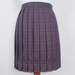 Jk Schooluniform Vrouwen Deep Purple Plaid Rok Hoge Taille Skinny Mini A-lijn Rokken